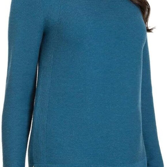 Hilary Radley Blue Crew Neckline Long Sleeve Sweater in Size XL - Picture 14 of 14